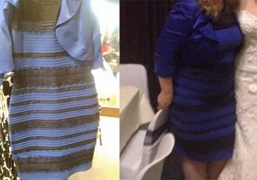 这条裙子蓝黑还是白金？揭秘看到不同颜色原因(图)