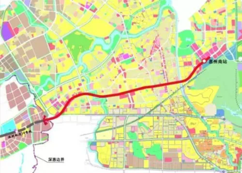 深圳地铁14号线全线站点曝光 深圳地铁14号线最新线路图（3）