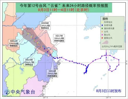 13号台风“珊珊”生成最新实时路径图 福州周末天气预报