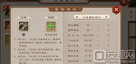 问道手游宠物怎么进化 宠物进化攻略指南