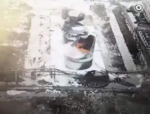 江苏响水爆炸现场图 视频截图