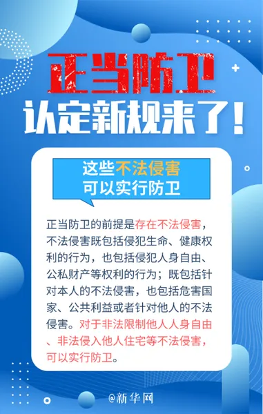 2020年正当防卫认定新规标准 正当防卫界限最新司法解释